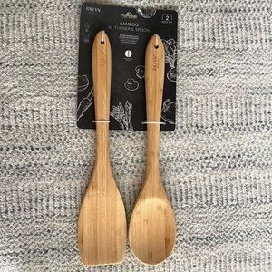 Bamboo XL Turner and Spoon Set